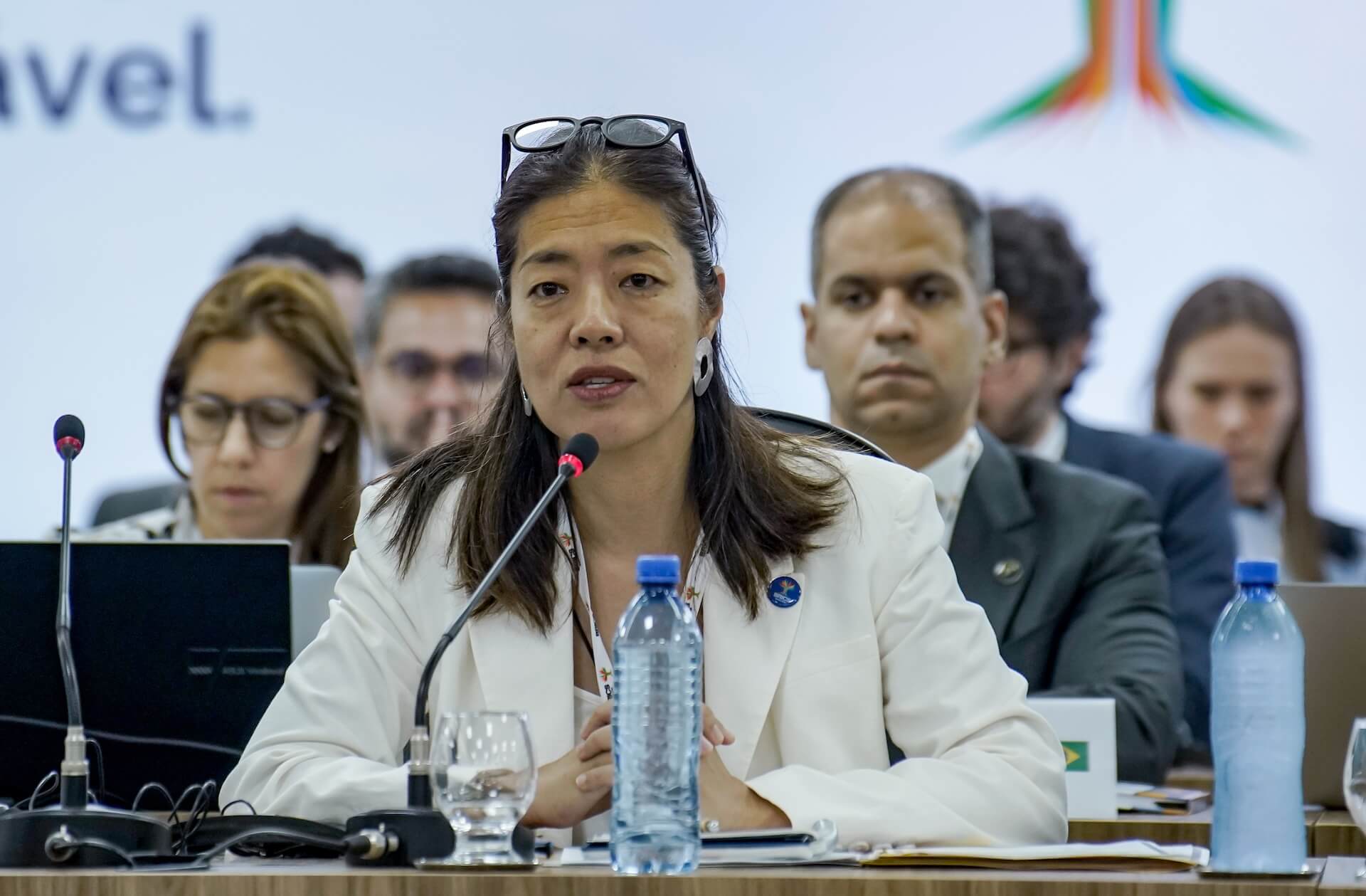 2 Maria Angélica Ikeda states that environmental and socioeconomic development are two sides of the same coin. Image: Isabela Castilho/BRICS Brasil
