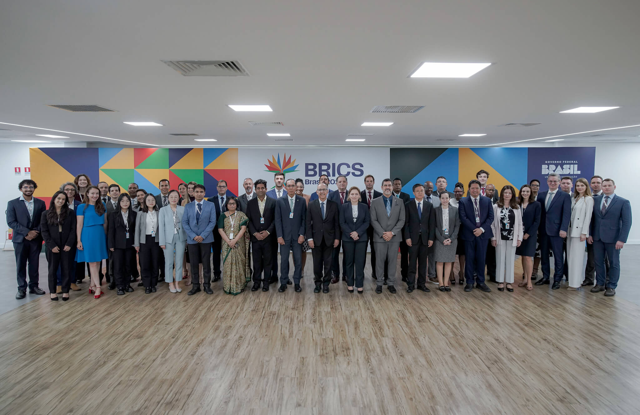 Meeting in Brasil’s federal capital seeks joint response to digital challenges and reducing technological inequality | Image: Rafa Neddermeyer/BRICS Brasil/Presidency of the Republic