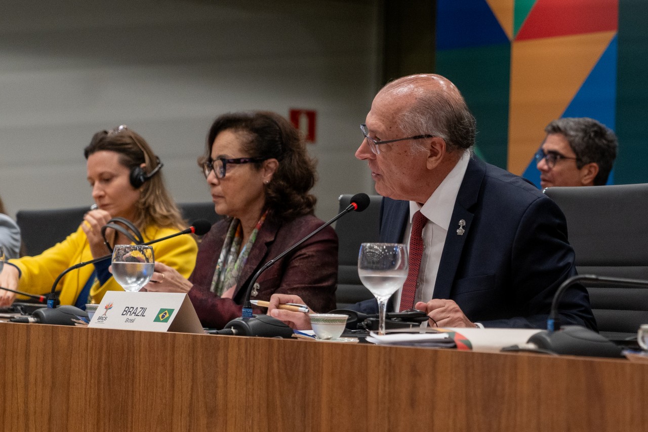  Brasil’s Vice President and Minister of Development, Industry, Trade and Services, Geraldo Alckmin, and Maria Laura Rocha, Secretary-General for Foreign Affairs, highlight the bloc’s importance in global trade