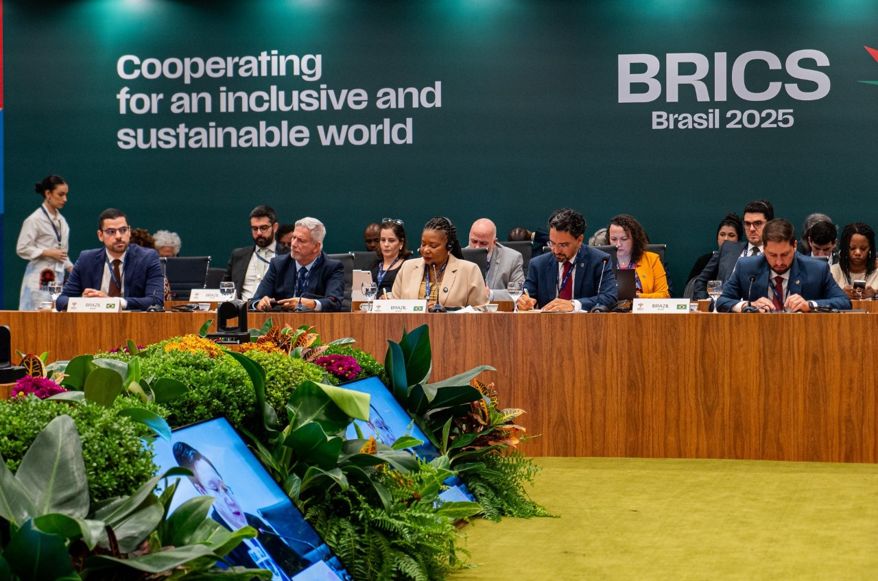  Brazil’s Minister of Culture, Margareth Menezes, expressed confidence that the ideas and commitments made will strengthen BRICS in promoting sustainable development, social inclusion, and cooperation | Photo: Rafael Medelima
