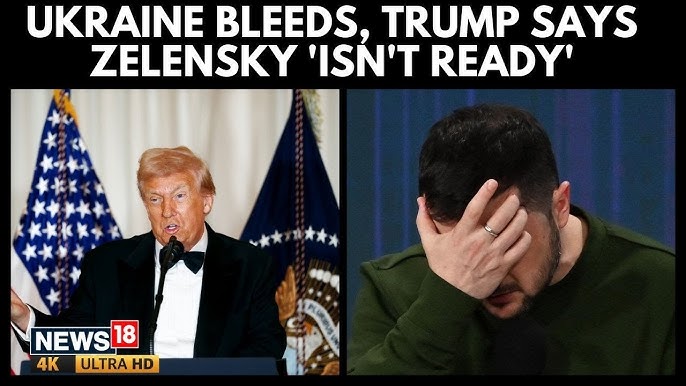 Zelensky not ready for peace – Trump